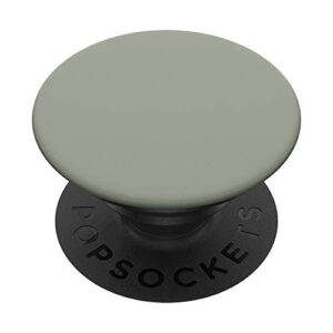 solid desert sage grey green color popsockets swappable popgrip