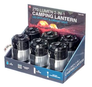 se 270 lumens 2-in-1 camping lanterns (6-pack) - fl804-3cob
