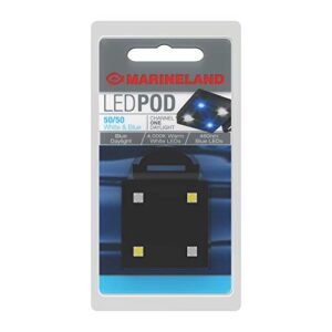 marineland 50/50 white & blue led pod