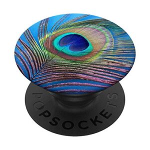 peacock pop sockets popsockets popgrip: swappable grip for phones & tablets