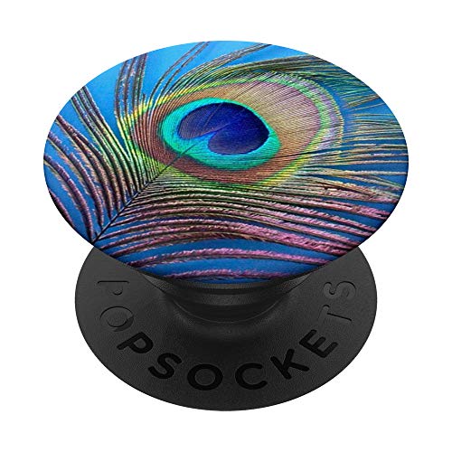 Peacock Pop Sockets PopSockets PopGrip: Swappable Grip for Phones & Tablets