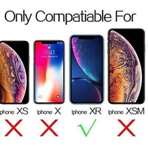 iPhone XR Clear Case & Screen Protector | 2 in 1 Bundle Package | 2 Tempered Glass Screen Protectors | Crystal Clear Transparent Soft Case | Shockproof Bumpers | Slim Fit | Compatible with iPhone XR