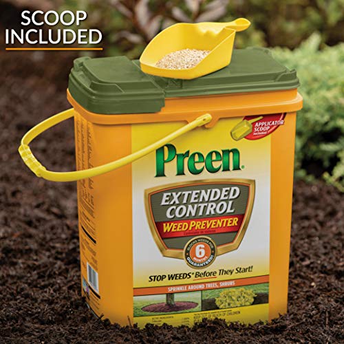 Preen 246422 Extended Control Weed Preventer - 13.75 lb. - Covers 2,245 sq. ft.