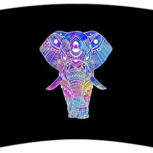 Mugzie 16 Ounce Stainless Steel Travel Mug with Wetsuit Cover - Ornamental Elephant
