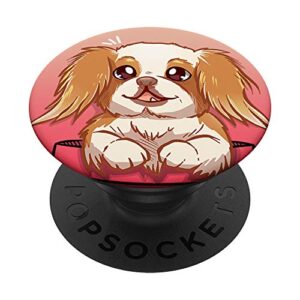 pocket cute japanese chin dog
