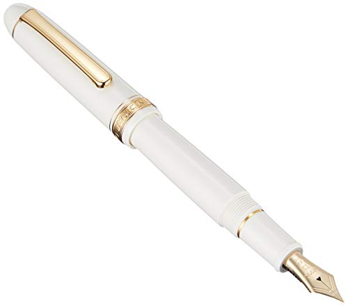 Platinum Fountain Pen #3776 Century (Extra Fine, Chenonceau White)