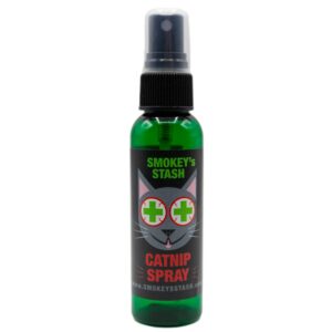 smokey's stash catnip spray for cats from 2 ounce fresh premium maximum potency nip treat