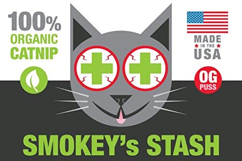 Smokey's Stash Catnip Spray for Cats from 2 Ounce Fresh Premium Maximum Potency nip Treat