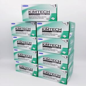 Kimberly-Clark Professional QLZSTWUH Kimtech Science KimWipes Delicate Task Wipers, 4.4 x 8.4 in. 1-ply, 9 Box of 280