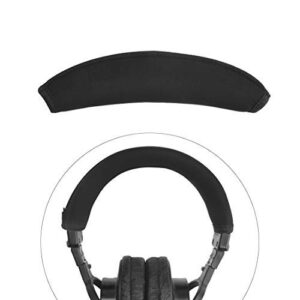 linkidea headband protector, compatible with sony mdr v6, v600, v900, z600, 7506 headphones replacement headband cover/replacement headband cushion pad repair parts/easy diy installation (black)