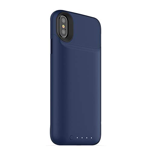 Mophie juice pack wireless - Qi Wireless Charging - Protective Battery Case Made for Apple iPhone X – Blue (401002006)
