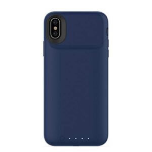 Mophie juice pack wireless - Qi Wireless Charging - Protective Battery Case Made for Apple iPhone X – Blue (401002006)