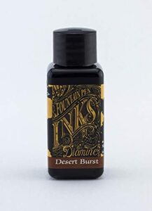 diamine guitar ink, fountain pen ink - desert burst 30ml