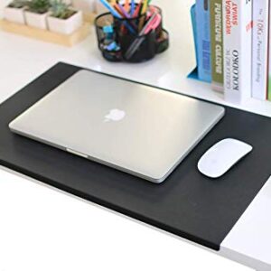 Safety Office Desk Pad Table Pad Blotter Protector Waterproof PU Surface Mouse Writing Mat with Full Lip