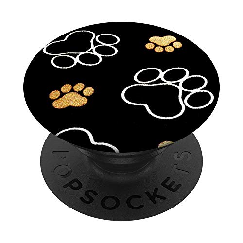 Dog Paws Cellphone Holder for Your Hand Pop Up Phone Knobs PopSockets PopGrip: Swappable Grip for Phones & Tablets