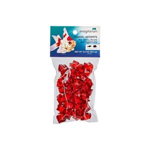 imagitarium Red Jewel Aquarium Gravel Accent Mix, 3.5 oz.