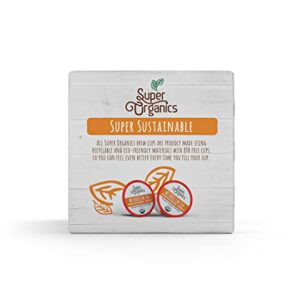 Super Organics Metabolism Oolong Tea Pods With Superfoods, Probiotics Keurig K-Cup Compatible Weight, Metabolism, Slim Tea USDA Certified Organic, Vegan, Non-GMO, Natural, Delicious Tea, 60ct