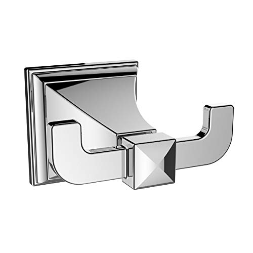 Speakman SA-2306 Rainier Double Robe Hook for Convenient and Stylish Bathroom Décor, Polished Chrome