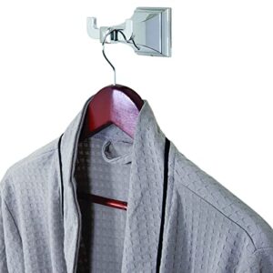 Speakman SA-2306 Rainier Double Robe Hook for Convenient and Stylish Bathroom Décor, Polished Chrome