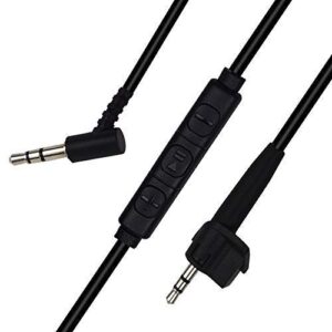 xivip audio cable cord inline remote & microphone compatible with bose ae2 ae2i ae2w headphones