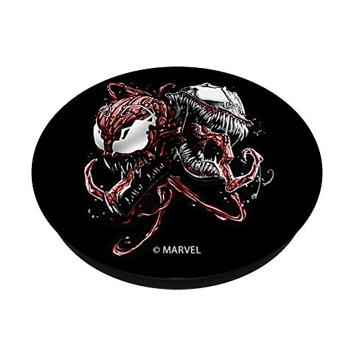 Marvel Carnage And Venom Head To Head PopSockets PopGrip: Swappable Grip for Phones & Tablets