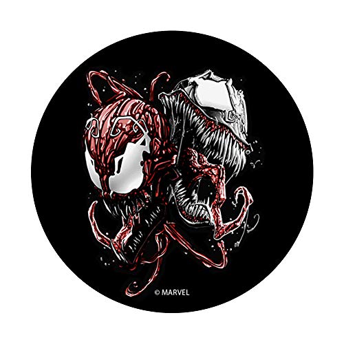 Marvel Carnage And Venom Head To Head PopSockets PopGrip: Swappable Grip for Phones & Tablets