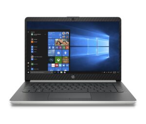 hp 14-inch laptop, 8th generation intel core i3-8130u processor, 4 gb sdram, 128 gb solid state drive, windows 10 home in s mode (14-df0020nr, natural silver)