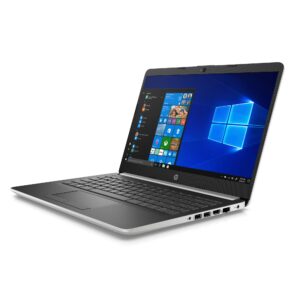 HP 14-inch Laptop, 8th Generation Intel Core i3-8130U Processor, 4 GB SDRAM, 128 GB Solid State Drive, Windows 10 Home in S Mode (14-df0020nr, Natural Silver)