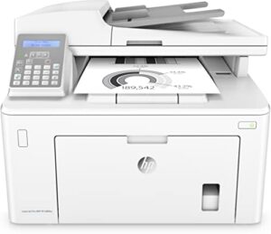hp laserjet pro m148fdw all-in-one wireless monochrome laser printer, fax, mobile & auto two-sided printing, works with alexa (4pa42a)