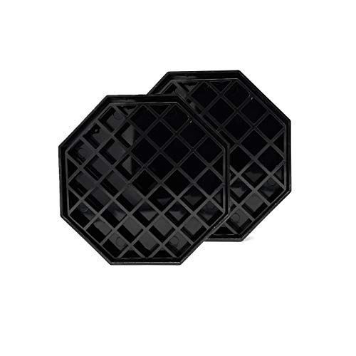 Winco DT-45 4 Count Drip Trays, 4.5 by 4.5-Inch, (2 Pack)