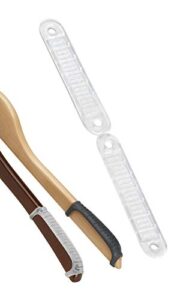 rubberized kant-slip strips for hangers - natural opaque finish - pack of 200