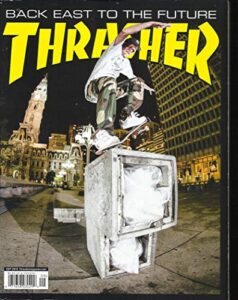 thrasher magazine, back east to the future september, 2018 issue # 458