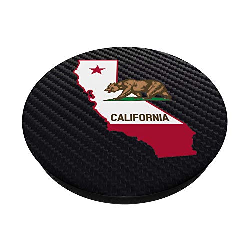 California State Flag Bear PopSockets PopGrip: Swappable Grip for Phones & Tablets