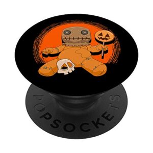 trick-or-treat horror movie halloween voodoo doll popsockets swappable popgrip