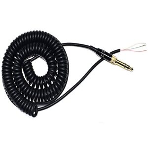 Saipomor Extension Spring Relief Coiled Cable for Sony MDR-7506 MDR-V6 V600 V700 V900 ATH-M50 Headphones