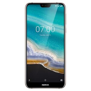 nokia 7.1 - android 9.0 pie - 64 gb - dual camera - dual sim unlocked smartphone (verizon/at&t/t-mobile/metropcs/cricket/h2o) - 5.84" fhd+ hdr screen - steel - u.s. warranty, ta-1085 s