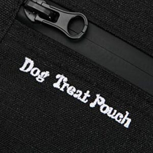 eBasics Dog Treat Pouch for Training Doggie Puppy Treat Snack Bags Reward Pouch Bait Bag Dog Treat Carrier Holder with Clip Waist Belt Magnetic Opening