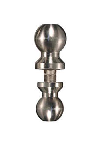 Trimax TDBC22516 Tow Ball - Double - 2in. & 2 5/16in. - Chrome