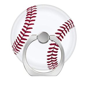 lovestand-cell phone ring holder 360 degree finger ring stand for smartphone tablet and car mount-baseball