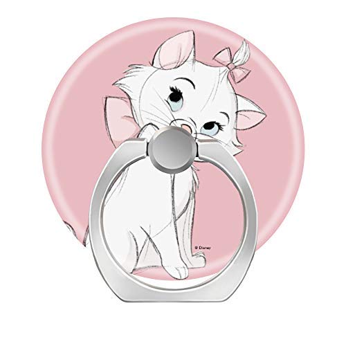 LoveStand-Cell Phone Ring Holder 360 Degree Finger Ring Stand for Smartphone Tablet and Car Mount-Aristocats Shy Marie cat