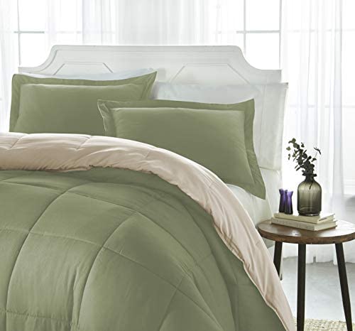 Linen Market Reversible King Size Comforter Set (3 Piece) - Bring Luxury Home with Our Soft and Lightweight Down Alternative Comforter King Set - This Includes Your King Comforter and 2 Pillow Shams