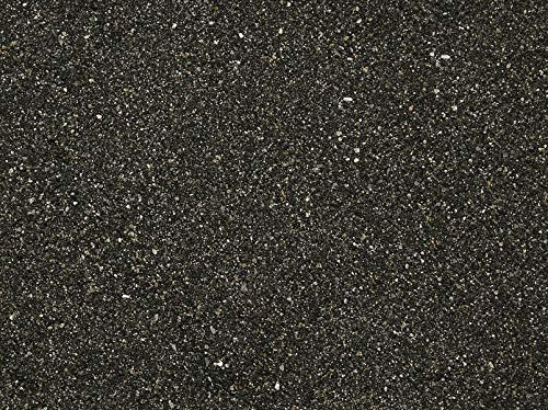 Nature's Ocean Aqua Terra Black Sand 5 lb Bag, Natural Aquarium Sand