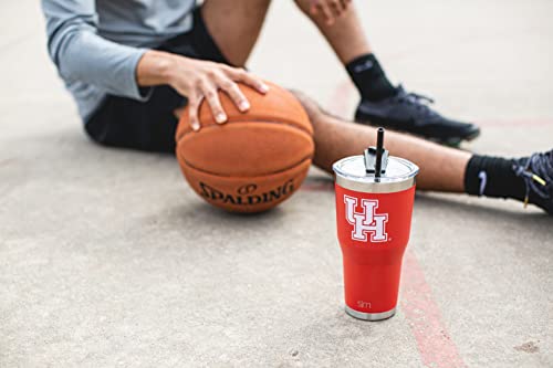 Simple Modern Officially Licensed Collegiate Michigan Wolverines Tumbler with Straw and Flip Lid | Insulated Stainless Steel 30oz Thermos | Cruiser Collection | University of Michigan