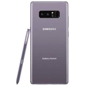 SAMSUNG Galaxy Note 8 N950U 64GB Unlocked GSM 4G LTE Android Smartphone w/Dual 12 MegaPixel Camera (Renewed) (Orchid Grey)