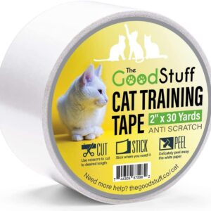 Anti Scratch Furniture Protector Tape - Cat Tape Couch Protector for Cats - Forget Cat Repellent Spray for Furniture, Cat Scratch Tape is The Odor Free Cat Scratch Deterrent for Furniture