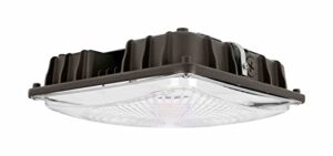 gkoled 27w super bright led canopy light, 3800lumens, 5000k daylight white, 100w psmh replaces, dark bronze finish, ul listed, ideal for indoor and outdoor applications
