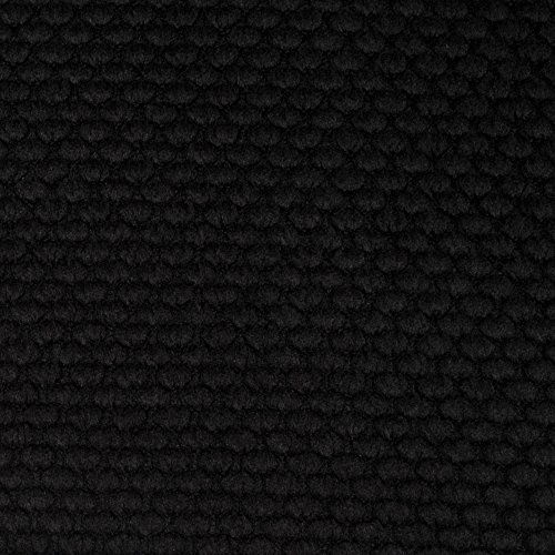 Sweet Home Collection Cushion Memory Foam Chair Pads Honeycomb Nonslip Back Seat Cover 16" x 16" , Black 6 Pack