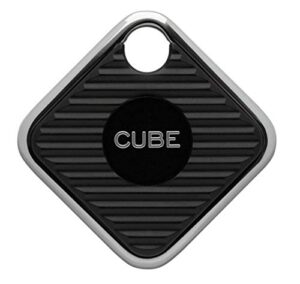 cube pro key finder locator smart bluetooth tracker for kids, cat, dog tracker, wallet tracker, remote finder, luggage tracker waterproof tracking devices + phone app, replaceable battery