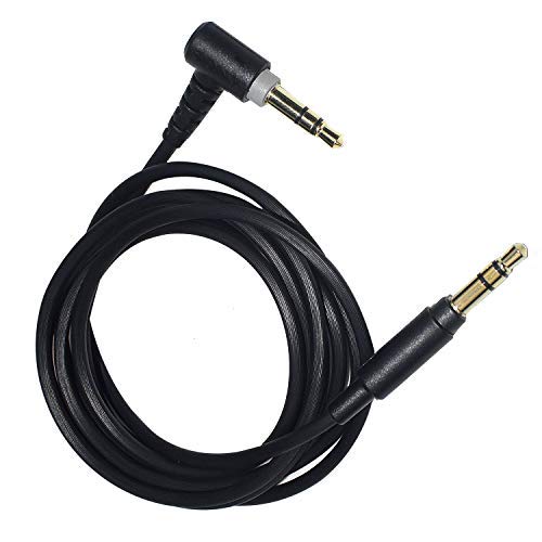 Learsoon Replacement MDR -10R Headphones Cable MDR-1A Extension Cords Compatible with Sony MDR-100ABN MDR-XB950bt MDR-1000X MDR-1ADAC MDR-ZX770BN MDR-1ABT Noise Cancelling Headsets (Black)