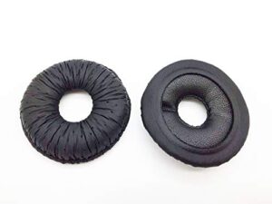 reki premium ear pads compatible with plantronic 60425-01 leatherette ear cushion for h91n h101n hw111n hw121n (1 pack)
